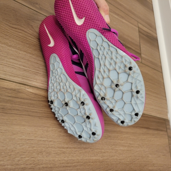 Women's Nike Zoom Rival Track Sprinting Spike size 10.5 - Picture 9 of 13